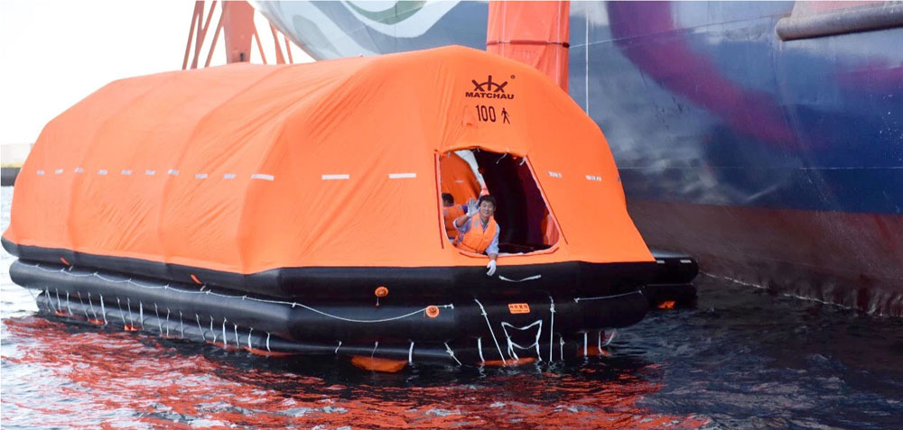 SOLAS Throw Overboard Self-righting Inflatable Life Raft