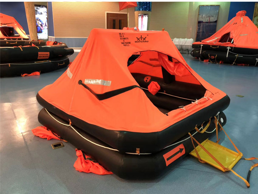 ISO 9650-1 Throw Overboard Inflatable Life Raft for Yacht - Buy life ...