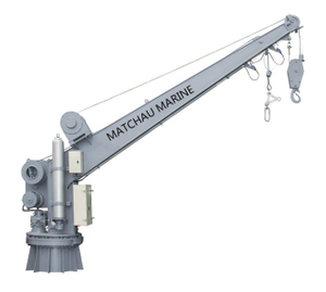 Single Arm Slewing Boat Or Raft Davit And Crane