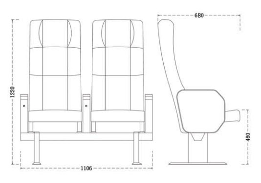 Marine Passenger Chair TX403490-C