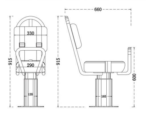 Marine Driving Chair TX301165