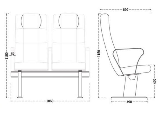 Marine Passenger Chair TX405490