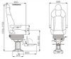 Marine Driving Chair TX101165B-SA