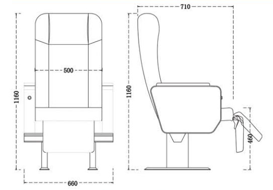 Marine Passenger Chair TX401490-FU
