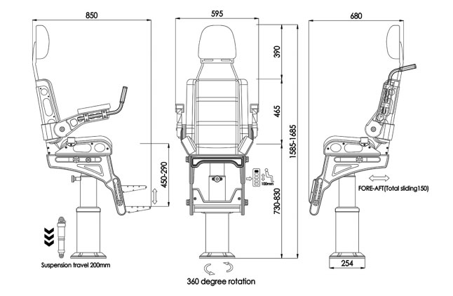 Suspension Chair TX110164F