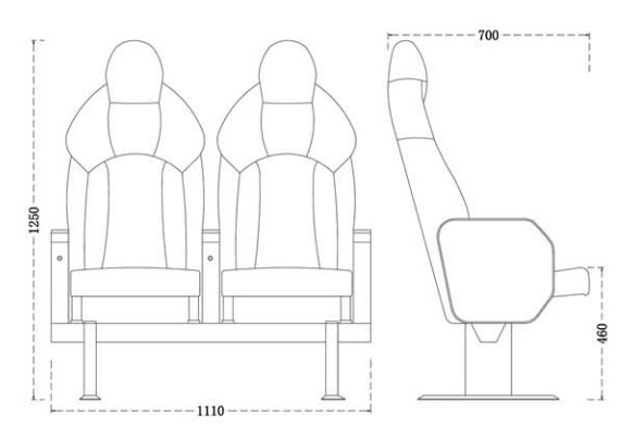 Marine Passenger Chair TX402490-C