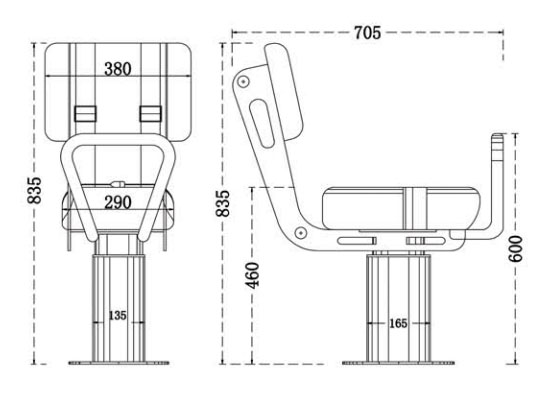 Marine Driving Chair TX302165