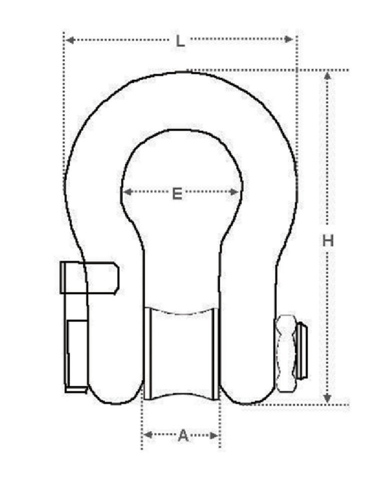 Wireless shackle type load cell