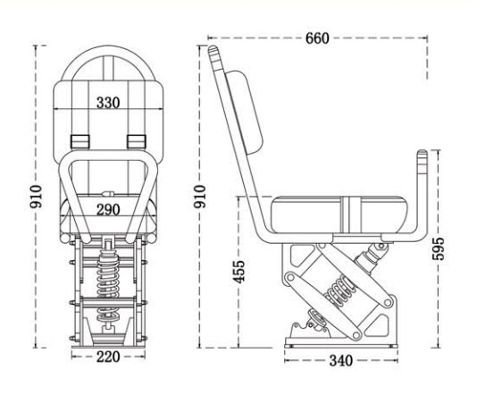 Marine Driving Chair TX301340