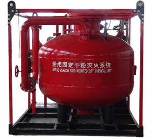 Marine Version Skid Mounted Dry Chemical Unit